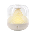 FX-039 USB Charging Ambient Light Humidifier Mountain Mini Wireless Humidifier, Green, White, Wine Red
