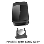 C03 1 For 1 Home Wireless Waterproof Touch Sensor Doorbell, C03 EU Plug Black, C03 UK Plug White, C03 EU Plug White, C03 US Plug Black, C03 US Plug White, C03 UK Plug Black