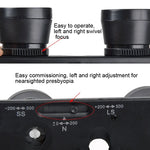 Camman 3 x 28 Adjustable Focus Glass Type Fishing Binoculars ,Spec:, Only  Binoculars, With Zippered Glasses Case