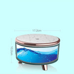 Ultrasonic Aromatherapy Diffuser Humidifier Essential Oil Diffuser, US Plug, EU Plug, UK Plug, AU Plug
