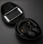 Universal Headphone Organizer Headphone Storage Bag Without Carabiner,Color:, Gray, Black