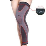 Nylon Knitted Riding Sports Extended Knee Pads, S, M, L