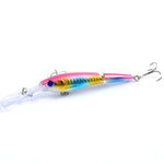 M0208 13.3cm/13.4g Lure Bionic Multi-section Mino Fake Lure Plastic Lure, M0208 3, M0208 4, M0208 6, M0208 1, M0208 2