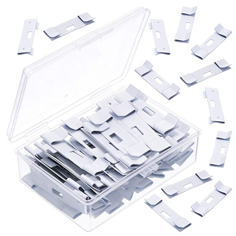 12 PCS / Set Venetian Blinds Metal Clip Hanging Piece Curtain Accessories, 12 PCS / Set