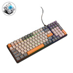 ZIYOU LANG  K3 100 Keys Game Glowing Wired Mechanical Keyboard, Cable Length: 1.5m, Style:, K3 Micro Light Hot Plug Version Red Axis, K3 Water Green Hot Plug Version Green Axis, K3 Micro Light Version Green Axis, K3 Micro Light Version Red Axis        ...