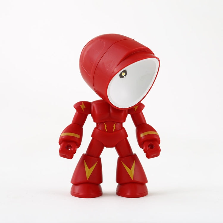 9622 LED Mini Foldable Cartoon Policeman Night Light Desktop Magnetic Desk Lamp, 9622 (Red), 9622 (Black), 9622 (Yellow), 9622 (Green), 9622 (Blue), 9622 (White)