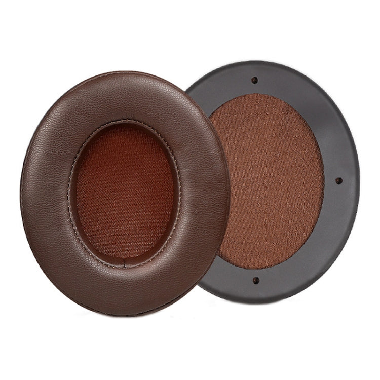For Edifier W855BT 2pcs Headset Soft and Breathable Sponge Cover, Color: Black Protein, Black Protein, Brown Protein, Black Lambskin, Brown Lambskin, Black, Brown, Black Ice Silk, Black Net