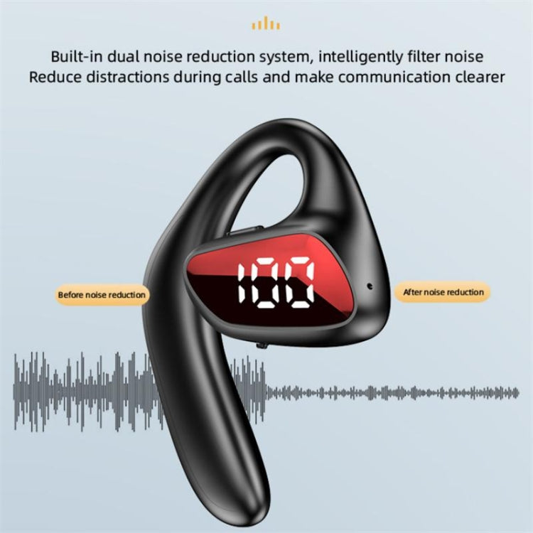 M-K8 Bluetooth Headset Ear Hanging Business Model Air Conduction Earphone, M-K8 Black, M-K8 Red, M-K8 Blue, M-K8 Green