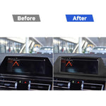 For 2019-2024 BMW 8 Series G14 Right-hand Drive 2pcs /Set Navigation Screen Frame Sticker, Right-hand Drive