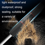 YM-8821 Pre-built Network Connectors Outdoor Waterproof Network Cable Extension Double Pass Head, Double Pass Head