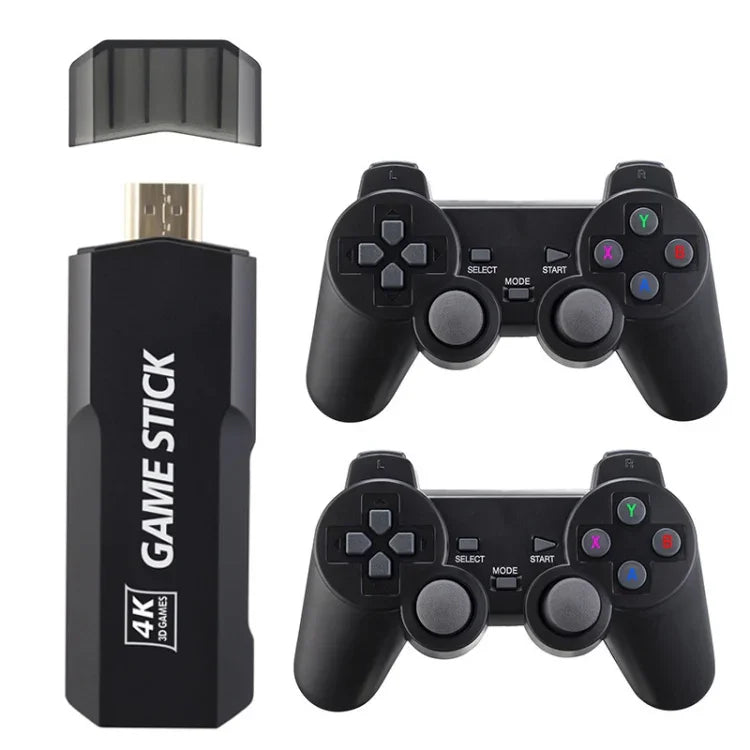 GD10 2.4G Wireless 4K HD TV Game Console PSP Game Box, 32G Built-in 15,000 Games, 64G Built-in 30,000 Games, 128G Built-in 40,000 Games