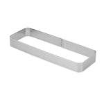 BN1006 Stainless Steel Mousse Circle Thickened Perforated Cake Mold DIY Baking Tools, Love(3.1 inches), Rectangle(4.3 inches), Rectangle(4.7 inches), Rectangle(7 inches), Square(2.9 inches), Square(3.3 inches), Square(3.9 inches), Square(4.7 inches)
