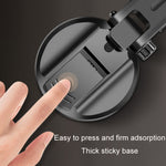 Car Telescopic Suction Cup Rubber Bottom Strong Magnetic Mobile Phone Holder, Magnetic Mobile Phone Holder