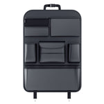 Multifunctional Car Seat Back Storage Bag Car Interior Decorative Supplies, Size:, S (Black), L (Black)