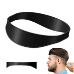 Salon Neck Hair Line Guide Barber Trim Ruler Hair DIY Tool Hair Trimming Template Tools, Non-adjustable (Blue), Non-adjustable (Red), Non-adjustable (Black), Non-adjustable (Grey)