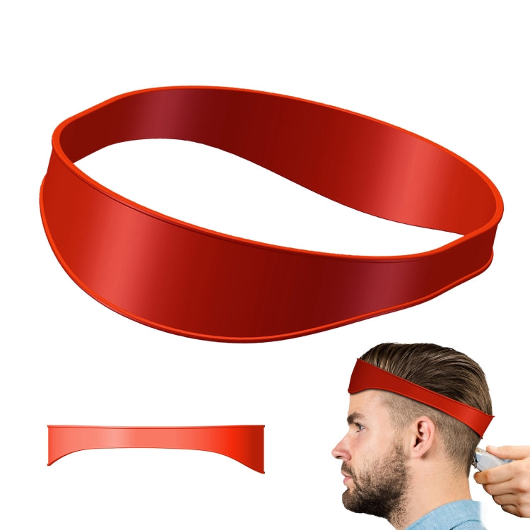 Salon Neck Hair Line Guide Barber Trim Ruler Hair DIY Tool Hair Trimming Template Tools, Non-adjustable (Blue), Non-adjustable (Red), Non-adjustable (Black), Non-adjustable (Grey)