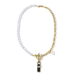 Ladies Temperament Necklace Collarbone Chain, N2209-2 Light Drilling Love, N2209-11 Colorful Love, N2209-5 Double-layer Green Love, N2209-1 Twist Stick Square Pearl, N2209-6 Oval White Flower, N2209-7 Long White Flower, N2209-9 Bow                     ...