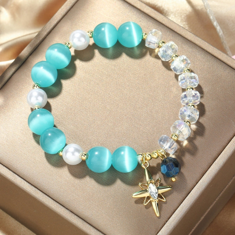 Crystal Beaded Bracelet Ladies Natural Crystal Bracelet, S2204-3 Pink Opal, S2204-2 Blue Opal, S2204-6 Orange+Butterfly, S2204-5 Pink Opal, S2203-1 Pink+Rose, S2203-2 Blue+Rose, S2203-7 Pink+Key