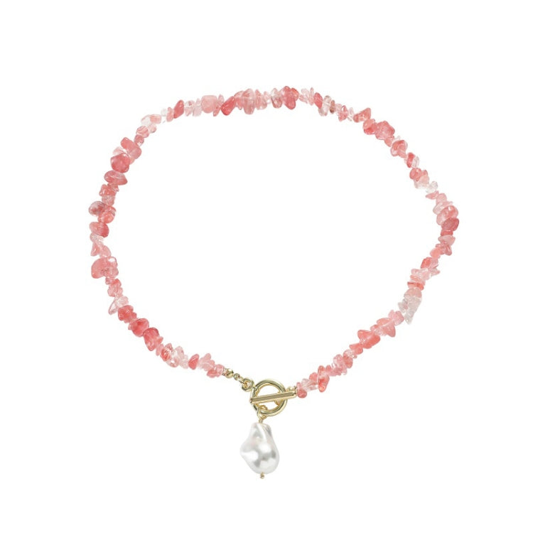 Boho Colorful Broken Natural Stone Necklace, Model:, N2105-9 Color Stone Pearl Pendant, N2206-8 Pink Stone, N2206-9 Light Blue Stone, N2206-10 Multi-color Stone, N2206-11 Transparent Stone, N2106-23 Pink Stone Single Chain                              ...