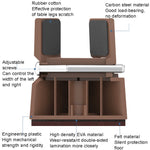 4pcs/set Adjustable Furniture Heightening Feet Pad, 50mm High, 75mm High, 100mm High