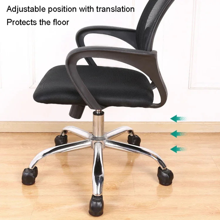 5pcs/set Wheel Chair Foot Cover Computer Chair Roller Fixer, Wheel Chair Foot Cover