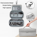 Baona BN-DS006 for Dyson Airwrap Multifunctional PU Leather Storage Bag, BN-DS006 Grey