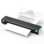 M08F Bluetooth Wireless Handheld Portable Thermal Printer, Black Green A4 Version, Black A4 Version, White A4 Version, White Orange A4 Version, Green A4 Version, Pink A4 Version, Gray A4 Version, Silver A4 Version, Black Green Letter Version           ...