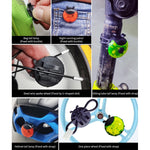 Ladybug Wheel Light Children Balance Bike Bicycle Hub Light, Manual&Automatic, Smart Red, Smart Green, Smart Blue, Manual Red, Manual Green, Manual Blue, Manual Transparent