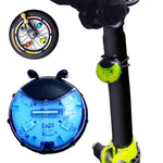 Ladybug Wheel Light Children Balance Bike Bicycle Hub Light, Smart Red, Smart Green, Smart Blue, Manual Red, Manual Green, Manual Blue, Manual Transparent