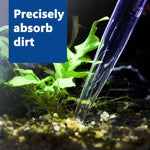 Small Fish Tank Water Change Suction Pooper Manual Mini Suction Tube, Blue, Green