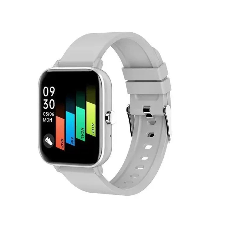 H10 1.69 inch Screen Bluetooth Call Smart Watch, Support Heart Rate/Blood Pressure/Sleep Monitoring, Black, Pink, Yellow, Grey, Blue Net+Silicone, Black Net+Silicone, Pink Net+Silicone, Gold Net+Silicone, Silver Net+Silicone