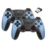 KM-029   2.4G One for Two Doubles Wireless Controller Support PC / Linux / Android / TVbox, KM-029 (Cangling Green), KM-029 (Vitality Orange), KM-029 (Rose Pink), KM-029 (Lemon Yellow), KM-029 (Mountain Blue), KM-029 (Battle Gray), KM-029 (Elegant Silv...