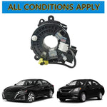 For 2010-2018 Nissan Altima/Versa/Tiida Hairspring Clock Spring Coil, 25554-3DN0A