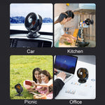 F611 Rotatable Multi-angle Air Supply Car Silent Fan