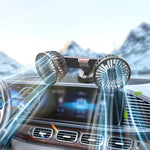 F4206 Suction Cup Double Head Car USB Fan, F4206