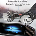 F4206 Suction Cup Double Head Car USB Fan, F4206