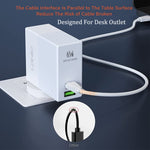 LDNIO A2620C 65W Universal Phone Tablet Charger Type-C/USB-C Port Fast Charger, 65W EU Plug, 65W UK Plug, 65W US Plug