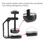 BEXIN WN-38 Universal C-Clamp With 1/4-Inch & 3/8-Inch Hole For Tables Desk Mount