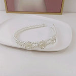 Sweet Pearl Headband Retro Versatile Hair Accessories, 1A, 2B, 3C, 4, 5, 6, 7, 8, 9, 10, 11, 12, 13, 14, 15, 16, 17, 18, 19, 20