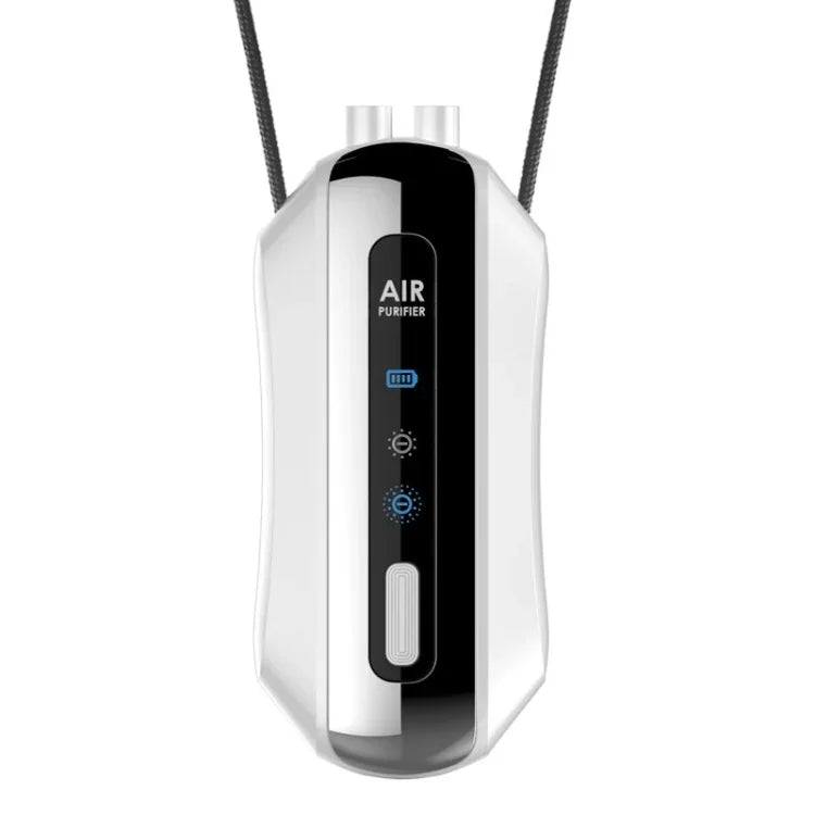 Portable Negative Ion Air Purifier Home Hanging Neck Purifier, Chain Style (White), Chain Style (Black), Rope Style (White), Rope Style (Black)