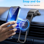 Car Central Control Air Outlet Mobile Phone Navigation Magnetic Suction Bracket, LE-10, LE-11