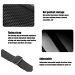 Car Seat Leather Multifunctional Tissue Water Cup Storage Hanging Bag