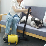2100W Dog Dryer Stepless Speed Pet Hair Blaster With Vacuum Cleaner, 220V UK Plug, 220V EU Plug, 220V AU PLug, 110V US Plug
