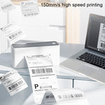 Phomemo PM241-BT Bluetooth Address Label Printer Thermal Shipping Package Label Maker, US, EU