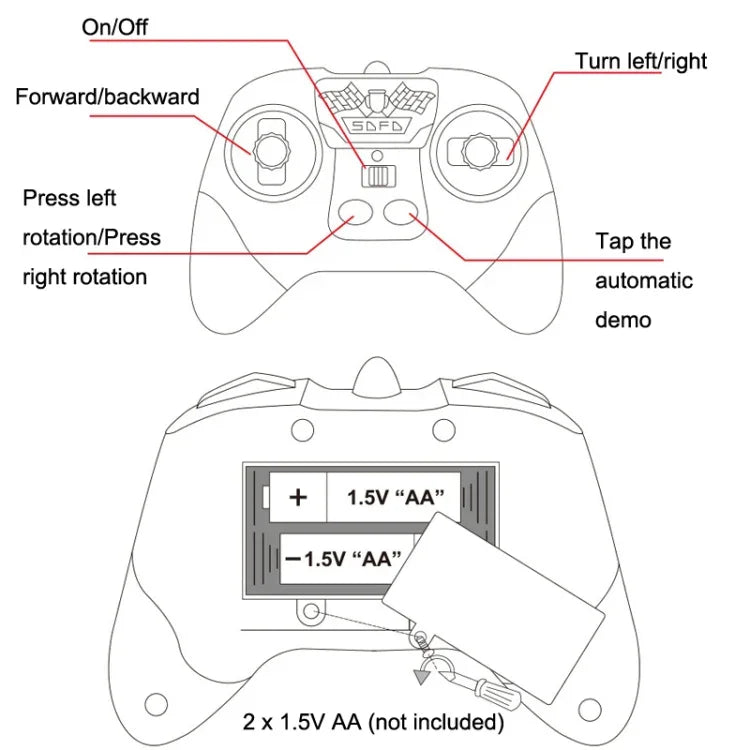 2.4G Amphibious Stunt Remote Control Car Double-sided Rolling Driving Children Electric Toys, Red, Green