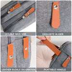 Men Double-layer Travel Toiletry Bag Travel Accessories Portable Moisture-proof Bag