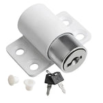 Door And Window Limit Lock Sliding Door Retainer Child Safety Lock, White No Screw, Silver No Screw, Black No Screw, White With Screw, Silver With Screw, Black With Screw