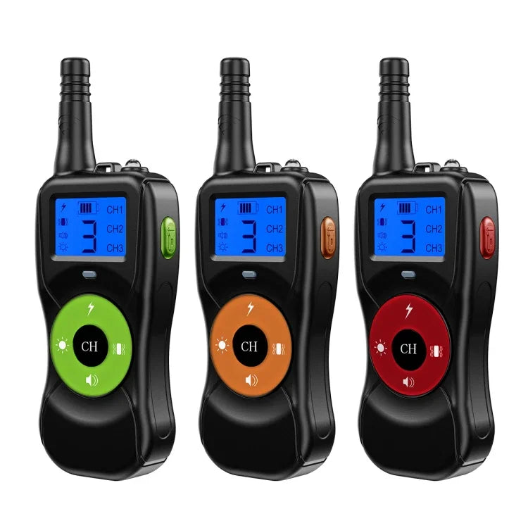 Smart Electronic Remote Control Dog Training Device Waterproof Pets Bark Stopper, For-One-Dog, For-Two-Dog