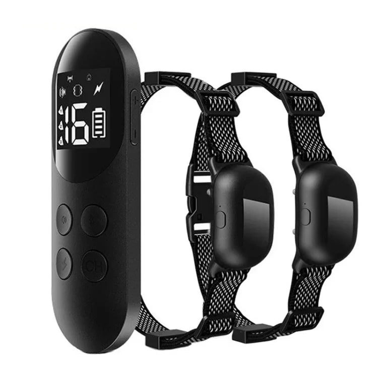 Smart Waterproof Shock Collar For Pets Remote Control Dog Training Device, For-One-Dog, For-Two-Dog