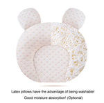 0-1 Year Old Baby Pillow Anti-Head Deflection Shaped Children Pillow, Love Silk Floss Filling, Bear Silk Floss Filling, Pentagon Silk Floss Filling, Love Latex Filling, Bear Latex Filling, Pentagon Latex Filling